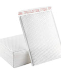 White Pearlized Bubble Mailers 14x16 Inch With 4 Inch Flap Waterproof Shockproof Padded Envelopes For Mailing And Packaging Supplies 50 Pack