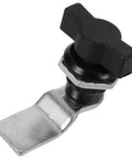 Black T Handle Cam Lock For Cabinets And Boxes Easy To Install And Use Made From ABS And Metal Real Solid Offset Keyless Cylinder Lock