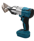 Heavy Duty 400Nm Cordless Metal Shear Electric Sheet Metal Cutter With 360 Degree Rotation And Battery Powered Design, portable tool for metal cutting.