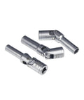 4 Piece Glow Plug Socket Set With Three Eighths Inch Drive T Bar For Quick No Hassle Removal Of Broken Glow Plugs Includes 8mm 10mm 12mm