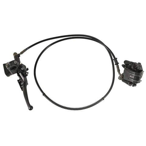 Rear Hand Hydraulic Disc Brake Master Cylinder Caliper Assembly With Brake Pads For Chinese ATV Quad Fit TaoTao Sunl Roketa NST