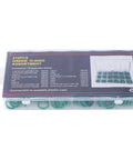 High-temperature O-ring assortment kit, 270 pcs, green nitrile rubber in storage box