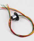 12.5mm Capsule Slip Ring, 300 RPM, 6 Wires, Circuits X2A, For Monitor And Robotic Test Equipment, High Reliability Gold Contact Rotary Connector, Suitable For Continuous Rotation, 1 Pc.