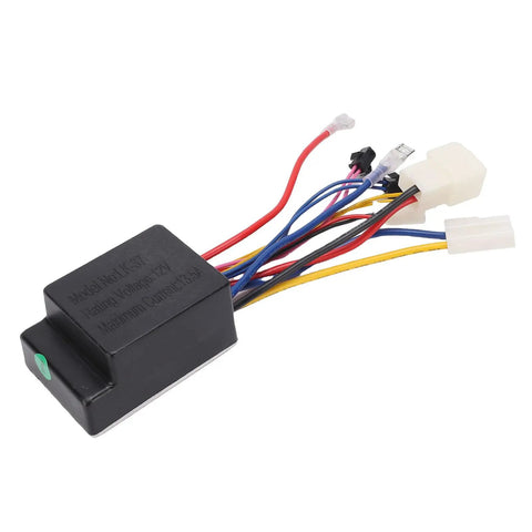 12V Brushed Motor Speed Controller For Electric Bikes And Scooters With Tough Metal Construction And Great Heat Dissipation