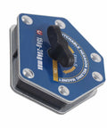 Jiawu Switchable Hex Welding Magnet Locks Down Heavy Metal With 20 Lb Force And One Button Degauss visible from top angle.