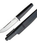 Outdoorsman Lite 6 Inch Fixed Blade Knife With 4116 Stainless Steel Textured Kraton Handle Hard Plastic Sheath Built For Hunting Survival