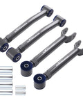 Adjustable Front Control Arm for Jeep Wrangler TJ Cherokee XJ ZJ, beefed-up suspension upgrade, 4 gray steel arms with bushings and sleeves