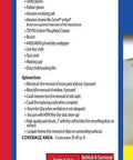 Spray On Tub And Tile Refinishing Kit For Sinks And Tiles box showing supplies and coverage details