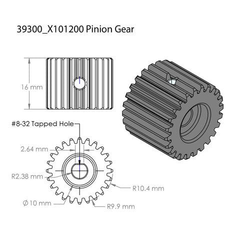 Rack And Pinion Linear Slide Pack For Robots And Vehicles, Turn Rotational Motion Into Smooth Linear Drive, TETRIX MAX Compatible Robotic Building Elements, Ideal For Forklift, Conveyor, Sorter Add Ons And Hobby Robot Projects, 16 mm pinion gear