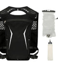 Hydration Vest Water Backpack For Running And Hiking Lightweight Reservoir Pack with Breathable Back Panel and Pouch