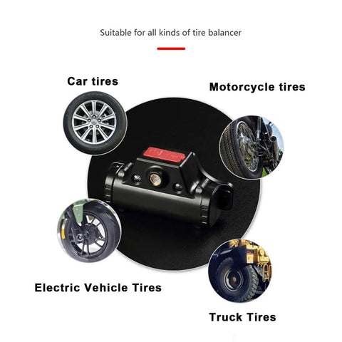 Slick Infrared Positioner Wheel Balancer With Bright LED Indicator Lights And Tight Accuracy Lightweight Stand For Sedans And Suvs No Sweat Calibration Plus Fast Lead Block Mounting For Smooth Daily Cruises