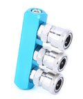 Aluminum Quick Connect Air Hose Coupler For Air Compressors And Movers Fast Coupler Pneumatic Fittings Durable Manifold Connector