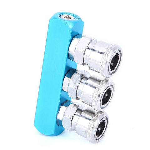 Aluminum Quick Connect Air Hose Coupler For Air Compressors And Movers Fast Coupler Pneumatic Fittings Durable Manifold Connector