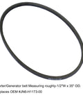 Golf Cart Drive Belt And Starter Generator Belt Kit For Yamaha G2 G5 G8 G9 G11 G14 G16 G20 G22 G29 2012 Up Replacement OE J55-H1173-00