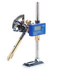 Digital Display Angle Manipulator For Gem Faceting And Jade Jewelry Making, Pro Grade High Precision Grinding Tool With Dial Angle Gauge