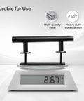 2 Pack 10 Inch Sliding Barn Door Handles And Pulls, Rustic Double Sided Hardware Set weighing 2.67 lbs on a scale