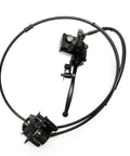 Beefed Up Left Hand Hydraulic Brake Caliper Assembly Replacement For 50cc To 150cc Chinese ATVs with disc brake and lever
