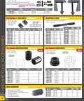 Rock Solid 3/8-16 Alloy Steel Stud, Black Oxide Finish, shown among various clamping components and tools.