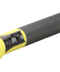 SL 20LP 450 Lumen Full Size Rechargeable LED Flashlight With 120V 100V AC And 12V DC Smart Charger Two Sleeves Yellow