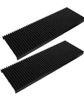 Close-up of 2 Pack Antistatic PCB Storage Rack Kit With Grounding Wrist Strap For ESD Protection, black static bar trays