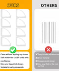 Comparison of Fan Shaped Furniture Corner Protectors With Strong 3M Adhesive Tape game changers, showing safe design and effective materials.