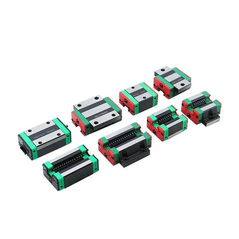 Beefed Up Linear Guide Rail Slider Block Carriage For EGR Square Rail System 20mm, multiple units, high precision, low friction