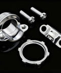 50 Pack Half Inch Clamp Type Cable Connectors For NM Cable, Zinc Alloy And Steel Electrical Conduit Fittings, Rust Resistant