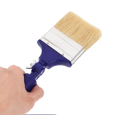 Adjustable 3 Inch Paint Brush With 270 Degree Angled Head And 2.6 Cm Aperture For Walls, Furniture, Deck And Acrylic Projects
