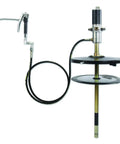 Air Operated Grease Pump Complete Kit For 5 Gallon Pails, Heavy Duty Pneumatic Dispenser with 7 Ft Hose and Control Valve