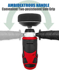 12V Cordless Mini Polisher and Drill Driver Combo Kit with Three Inch Polisher, ambidextrous handle for versatile use
