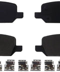 Ceramic Disc Brake Pad Set For Smooth Quiet Braking And Crisp Stopping Power With OE Fit Reduced Vibration Long Lasting Consistent Performance