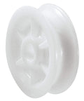 Bearingless Fibrous Rope Sheave Built For Rugged Acetal Service Outer Diameter Three Quarters Of An Inch Rope Size One Quarter Inch
