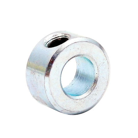 Shaft Collars Five Sixteenth Inch Bore Zinc Plated Pro Grade Solid Steel Four Pack With Ten Thirty Two By One Eighth Inch Set Screws Outside Diameter Five Eighth Inch Width Five Sixteenth Inch Heavy Duty Axle Mounting Components, 5/16 bore collar