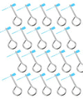 Fire Extinguisher Cotter Pins Replacement Kit With Easy Install Iron Pins And Plastic Tamper Seals 20 Pack displayed