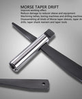 Pro Grade Drift Key For Taper Drill Chucks And Center Key, DIN317 Zero Taper Shank, Chuck Sleeve Adaptor, metalworking tool