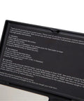 Instructions for Mini Stainless Steel Digital Pocket Scale 0.01g To 500g With Tare Function on black panel