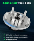 Spring steel wheel bolts on wheel bearing hub assembly for Hyundai Elantra 2011 2012 Veloster 2012 Kia Forte 2014 2018