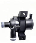 Straight Drop In Electric Water Pump Assembly For Byd T3 M3 Yuan Ev Engine Cooling System Replacement Part side view showcasing tough housing and connection points.