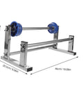 Manual Roll Film Dispenser For Stretch Wrapping Film And Cargo Packaging Supplies, 46cm x 20.5cm metal frame