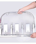 Portable Heavy Duty Four Axis Cable Rack And Wire Dispenser For Auto Shops And Industry DIY Multi Axis Cable Storage Organizer