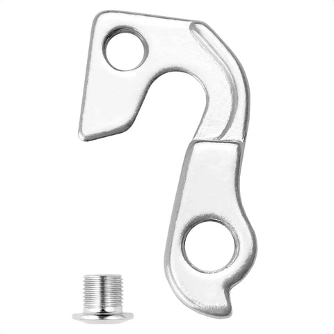 Derailleur Hanger Replacement for Mountain and Road Bikes restores crisp precise shifting shown with mounting screw