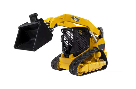 Cat Compact Track Loader Toy With Adjustable Lockable Loading Arm And Moveable Rubber Tracks For Realistic Construction Playtime