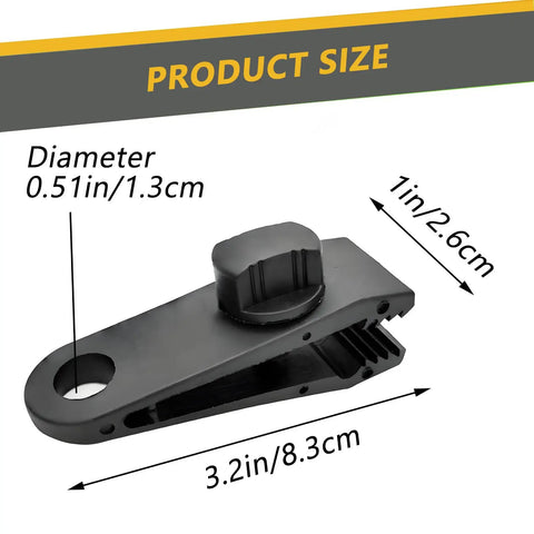 Heavy Duty Tarp Clips With Lock Grip 16 Pack Tarp Clamps For Tent Awnings Caravan Canopies Car Covers And Pool Covers Strong Grip Fasteners