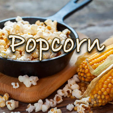 Smokin Hot Buttered Popcorn Scent Additive Water Based Vapor Fragrance Oil Boosts Two Gallons Of Fog Haze And Bubble Juice Perfect For Epic Block Party Raves And Spooky Haunts with popcorn in a skillet.