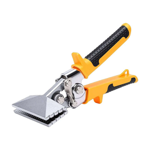 Sheet Metal Hand Seamer 3 Inch with CRV Steel Straight Jaw, TPR Ergonomic Handle, versatile bending tool for metalworking projects