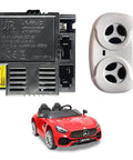2.4G Bluetooth Control Box Receiver Kit for 12V Ride On Upgrades with remote and toy car
