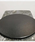 Tempered Glass Serving Turntable Lazy Susan Round Rotating Tray Beefy Heavy Duty Black Display For Home Or Hotel Dining Tables 10mm Thick