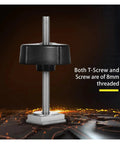 Heavy Duty Quick Acting Hold Down Clamp Set For T Slot Track Systems Metal Woodworking Toggle Clamps close-up view.