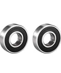 Ball bearings, 12x28x8 mm, two-pack, double-sealed, high-carbon steel