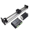 Pro Grade Double Linear Guide Rail X Y Z Axis Stage With Ball Screw SFU1204 1605 1610 for Precision CNC Motion System 200mm Travel